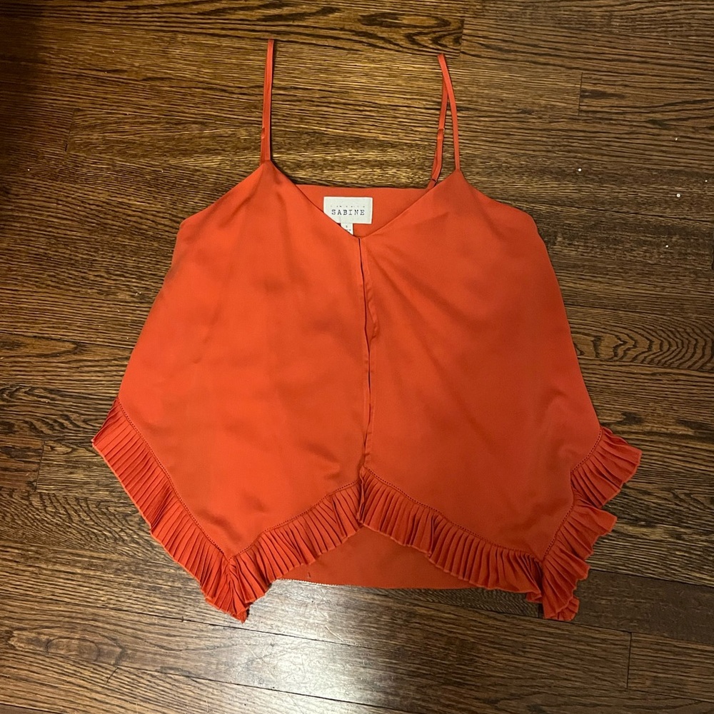 Summer orange tank 🍊